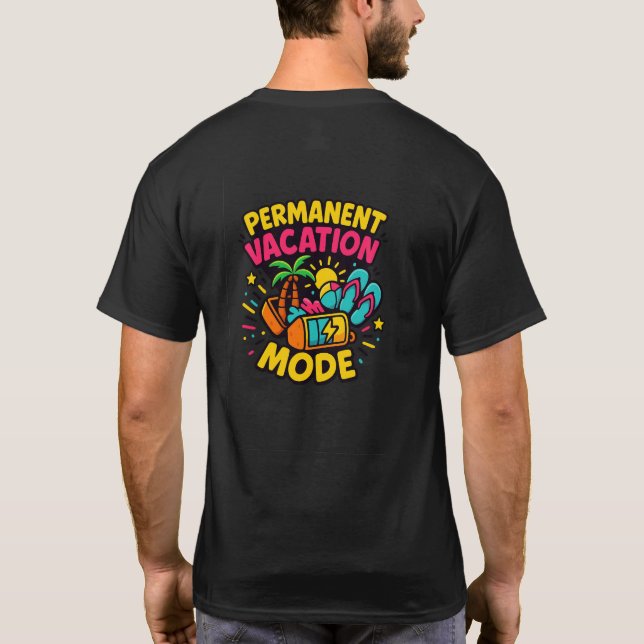 Modo de Férias Permanentes – Camisa Tropical Diver (Verso)