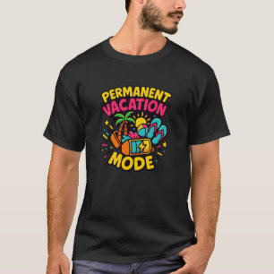 Modo de Férias Permanentes - Camisa Tropical Diver