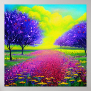 Modo de Flores Poster
