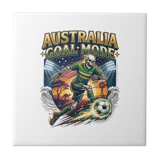 Modo de Gol da Austrália Esqueleto de Striker Nati (Frente)