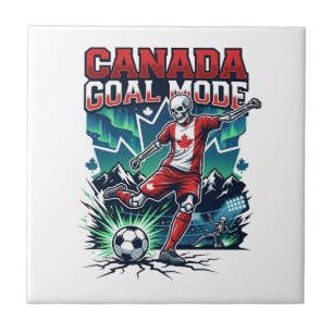 Modo de Gol do Canadá Esqueleto de Ataque Nações D