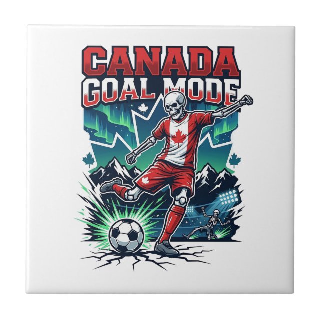 Modo de Gol do Canadá Esqueleto de Ataque Nações D (Frente)