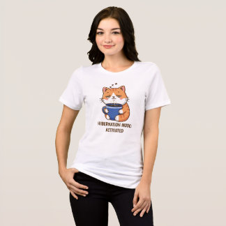 Modo de hibernação de café de gato com sono