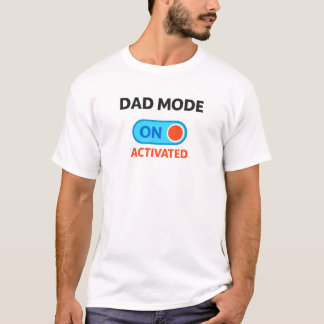 Modo de pai ativado - Camisa T engraçada para Novo