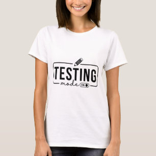 Modo De Teste De Camisa De Professores De Dia Em P