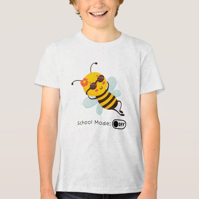 "Modo Escolar: OFF - Chillin' Bee" (Frente)