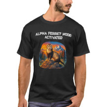 Modo Furão Alfa – Camiseta Masculina de Aventura