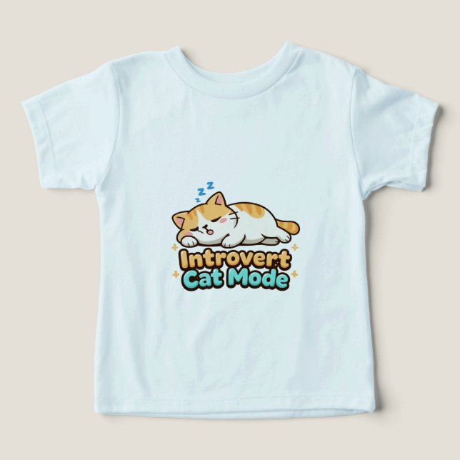 Modo Gato Introvertido Engraçado  (Design frontal)