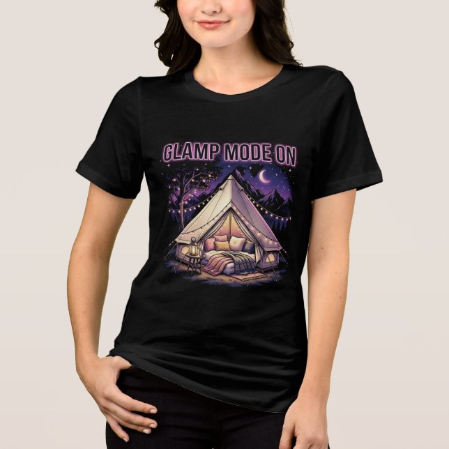 Modo Glamping Ativado Cena Noturna de Acampamento  (Frente)
