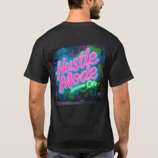 Modo Hustle Na Camisa T Do Grafite Neon | Urbana