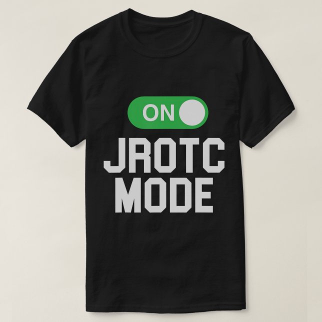 Modo JROTC na Camisa Legal para Membros do JROTC T (Frente do Design)