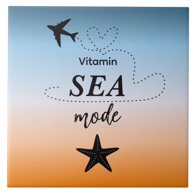 Modo Mar de Vitamina Cor de Laranja de Verão (Frente)