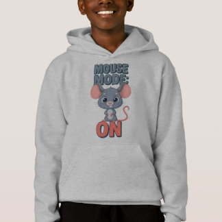 Modo Mouse Ligado Design Engraçado de Rato Fofo