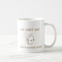 Modo Preguiçoso Ativado - Xícara de Café Leve Cuta