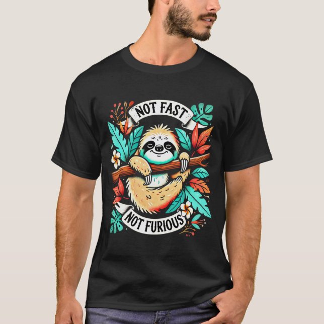 Modo Relax Ativado - Camiseta de Preguiça (Frente)