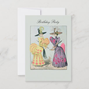 Modos caricaturais ~ Convites / RSVP