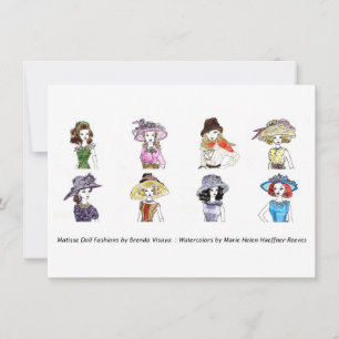Modos de Doll Matisse - Placa 6, 4,5 x 6,25