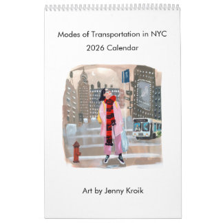 Modos de Transporte em NYC, Calendário de 2026