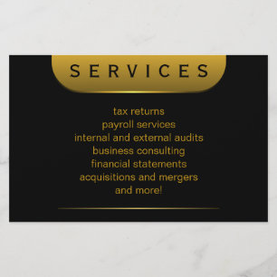 Moedas pretas e Douradas Folhetos contadores de 5,