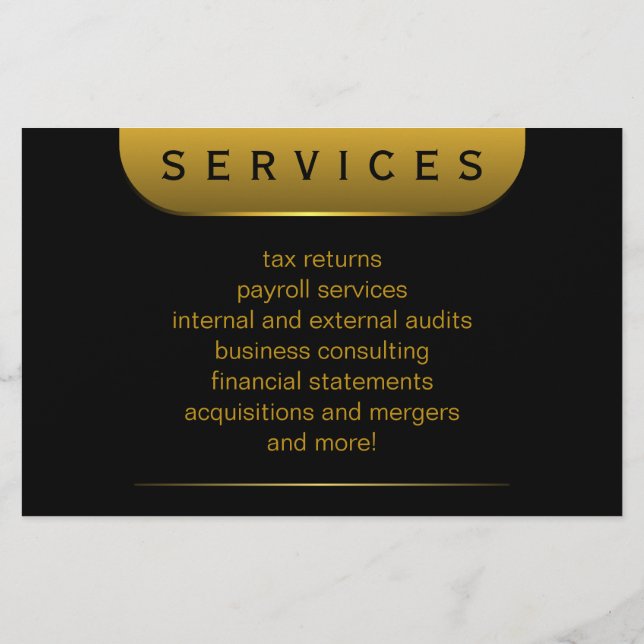 Moedas pretas e Douradas Folhetos contadores de 5, (Verso)