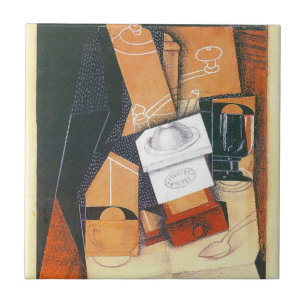 Moedor de Café por Juan Gris, Arte Cubista Vintage