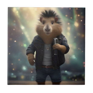"Mohawk Capybara: Aproximando o rio!"