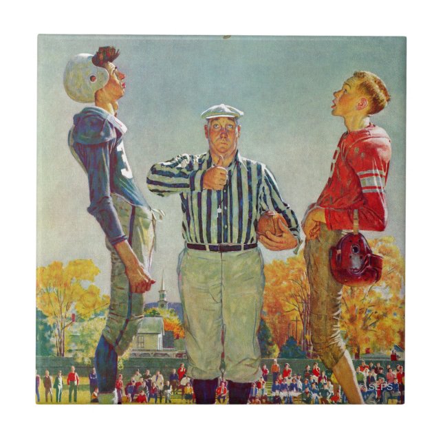 Moin Toss por Norman Rockwell (Frente)