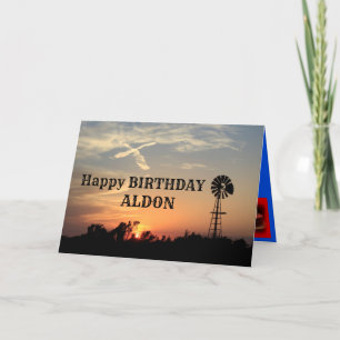 Moinho de vento com Cruz no Cartão de Saudação do