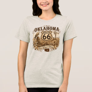 Moinho de Vento da Campina de Oklahoma em Sépia Re