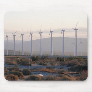 Moinhos de vento Mousepad do Palm Springs