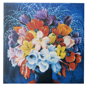 Moise Kisling, Buquê de Tulipas,