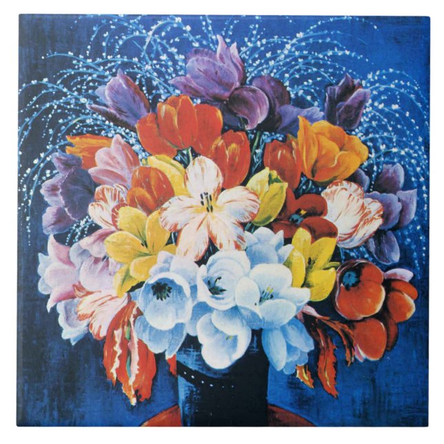 Moise Kisling, Buquê de Tulipas, (Frente)