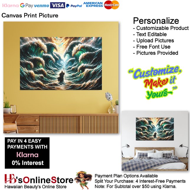 Moisés Canvas Imprimir Imagem 8 (Moses Leads His People to Freedom Canvas Print Picture 8,)