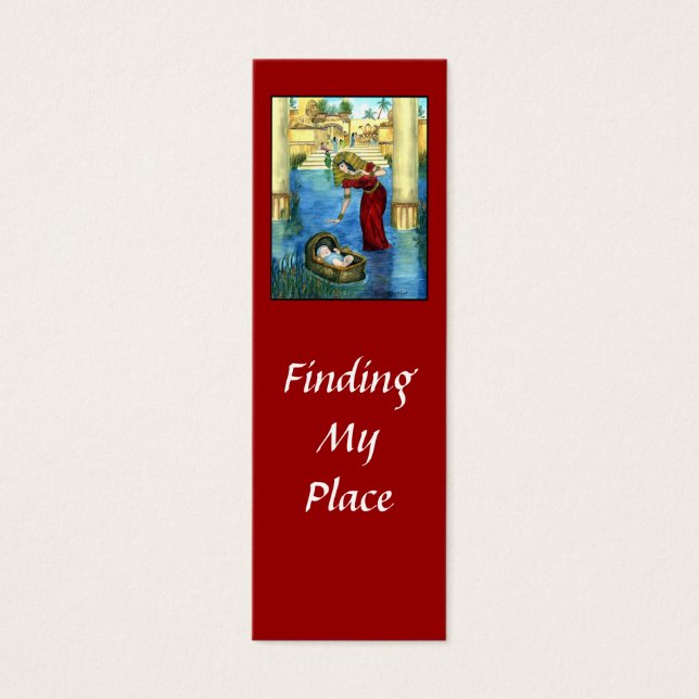 Moisés em um Indicador de Cesta (Frente)