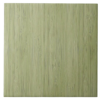 Moisés Green Bamboo Wood Grain Look