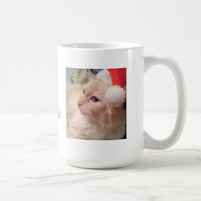 MOL! Caneca do gato do Natal (Direita)