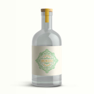 Moldura de Logotipo Decorativo Limoncello
