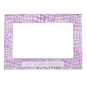 Moldura Magnética Melhores Amigos para Sempre - Impressão de Pele de