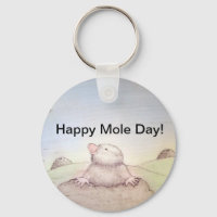 Mole Day Chaveiro