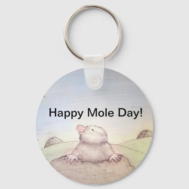 Mole Day Chaveiro (Frente)