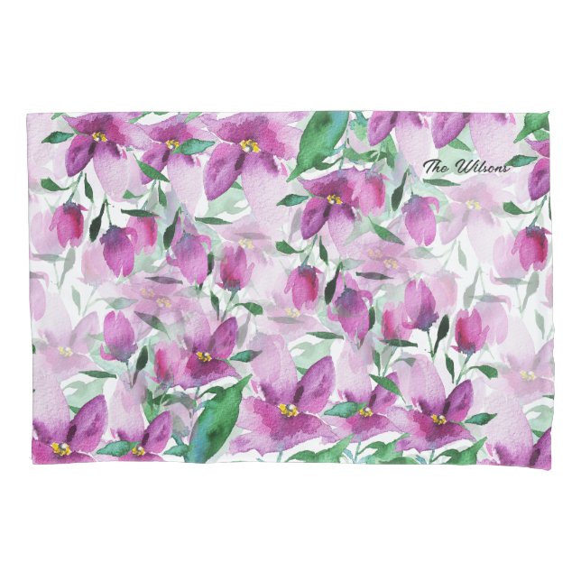 Molercola aquosa monogramada Pintada à mão (Frente)