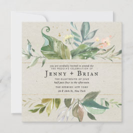 Molereca | Casamento Quadrado Floral Rosa