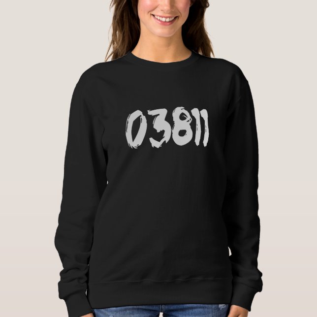 Moletom 03811 Zipcode Atkinson New Hampshire Hometown NH Z (Frente)