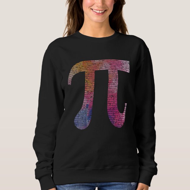 Moletom 10000 Digits Pi Day Sign Math Mathematics Nerd Gee (Frente)