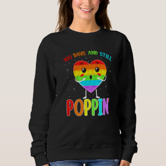 Moletom 100 Days And Still Poppin 100th Day Of School Boys