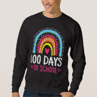 Moletom 100 Days Of School Teacher Student Kids 100th Day