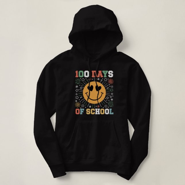 Moletom 100 dias de sorriso escolar (Frente do Design)