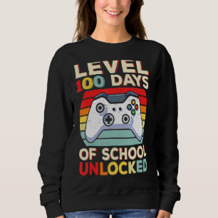 Moletom 100 Dias De Videos games Engraçados Na Escola 100