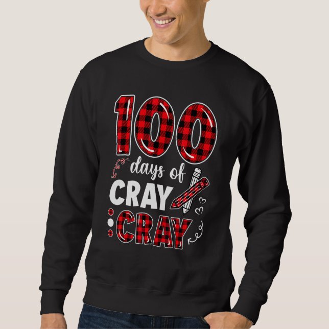 Moletom 100 Dias de Xadrez de Cray Cray Professora Vida 10 (Frente)