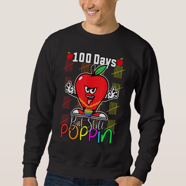Moletom 100 Dias E Ainda Vazando, Maçã Bela 100 Dias Sm (Frente)